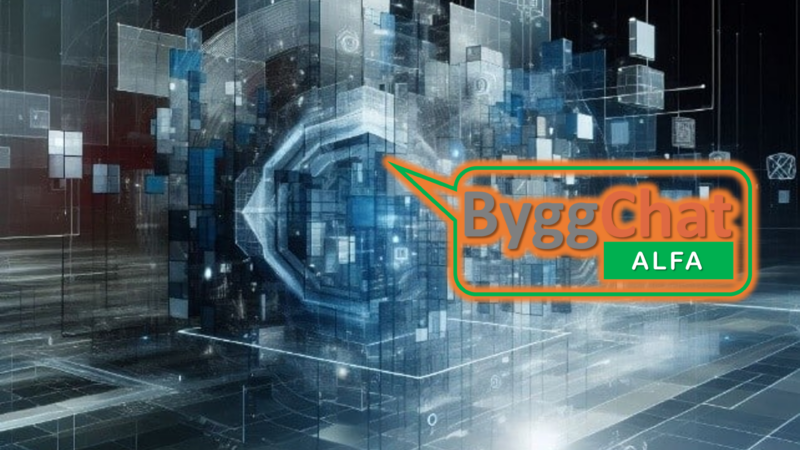Demo av ByggChat ALFA – en spørretjeneste for byggeprosjekter i forhold til (miljø)krav, reguleringer, standarder og veiledninger samt digitale verktøy og tjenester.